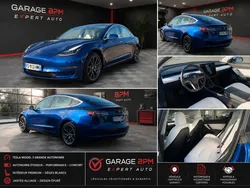 TESLA MODEL 3 Long Range Dual Motor AWD Toit panoramique et siège intérieure cuire blanc GARANTIE 12 MOIS