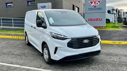 25 990 HT / FORD TRANSIT CUSTOM TREND 280 l1h1 2.0 ecoblue 110 cv BVM6 TREND BLANC neuf / tva recuperable
