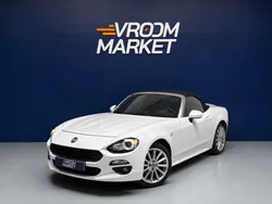 FIAT 124 Spider 1.4 MultiAir 140ch Lusso - Origine France - 2ème Main - Suivi Complet - Blanc Ghiaccio - Cuir Noir - Démarrage sans Clé - Bluetooth