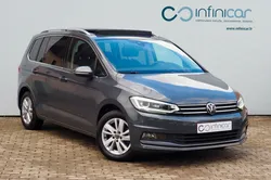 VOLKSWAGEN Touran 2,0 Tdi 150 DSG Carat + Toit pano. + Caméra + Full Led + Options - Garantie 12 mois