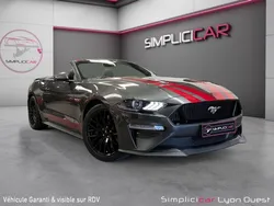 FORD MUSTANG CONVERTIBLE GT 5.0 V8 450cv BVA10 Audio B&O CarPlay Caméra Garantie 12 mois