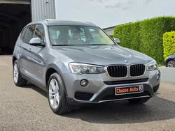 Magnifique BMW X3 xDrive20iA 184ch Exclusive (1°Main,64000km,Gris sidéral métallisé,Toit Ouvrant,Cuir,Caméra 360°,Etat neuf,Garantie 12 mois)