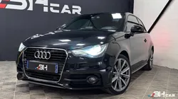 Audi A1 1.4 TFSI 185 S line S tronic – 2011 – 176 500 km – Bose – Cuir rouge/noir - CT OK