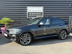 BMW X4 (G02) M40IA 354 / FR - Pas de MALUS / Attelage élec / affichage tete haute / toit ouvrant panoramique / sieges cuir élec chauffants / Keyless / suivi complet BMW / Etc...