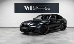 BMW M3 G80 Compétition xDrive 510 – Immat France / Carbone Int. Ext / Tête Haute / Harman Kardon / Cam 360° / TVA Récup / 982EMOIS