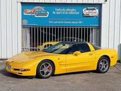 Chevrolet Corvette C5 Coupe 2000. Millennium Yellow, V8 5.7L 345cv, BVA. En stock au Mans