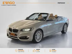 BMW SERIE 2 (F23) CABRIOLET 1.5 218i LUXURY BVA Peinture individual / Excellent état