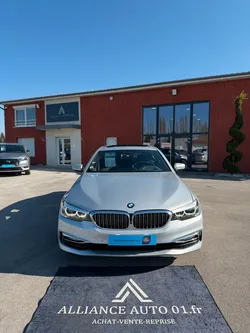 BMW Série 5 (G30) 520d xDrive 190Ch StepTronic 8 Luxury Line 5 Portes xDrive / Toit ouvrant / Caméra 360° / Cuir / GPS ConnectedDrive