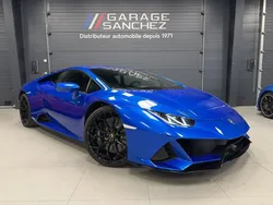 Lamborghini HURACAN EVO V10 5.2L 640CV 4WD - LOA 3503E/MOIS -TVA Recup-Bleu Nethuns/PPF/Lift