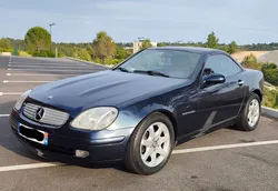 MERCEDES Cabriolet SLK 200 Kompressor 192CH BVM5 Bleu Gris Métal