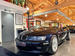 BMW Z3 2.2 6 Cylindres 170cv Phase 2 "INDIVIDUAL" Carbon-Schwarz / Sièges Sport M Cuir Rouge 06/2002 SEULEMENT 41.000 km "ÉTAT NEUF" *LIVRAISON POSSIBLE