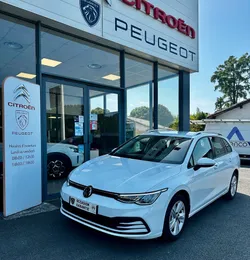 VOLKSWAGEN GOLF 8 SW BVM6 2.0 TDI SCR 115ch Life/2021/105000km/VH FRANÇAIS/GARANTIE/Angles Morts/Caméra AR/Car Play/Clim auto/Feux LED/GPS/Jantes Alu 16’’/Radars AV AR/Régulateur ACC/Virtual Cockpit