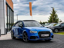 Audi RS3 2.5 TFSI 400 CH BLEU ARA BLACK RS DESIGN MATRIX BEAM B&O TOIT PANO MAGNETIC RIDE CAMERA ACC KEYLESS GO SIEGES NAPPA RS — FULL OPTIONS
