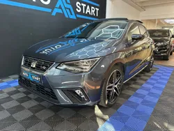 SEAT Ibiza 1.0 TSI 116 CH FR DSG7 - FULL ENTRETIEN SEAT / TOIT OUVRANT PANORAMIQUE/ CAMERA RECUL / RADAR AV & AR / ECLAIRAGE D'AMBIANCE / CARPLAY