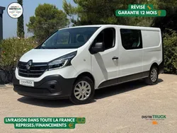 RENAULT TRAFIC 2.0 DCI 145 L2H1 1200KG CABINE APPPROFONDIE GRAND CONFORT 6 PLACES EXCELLENT ETAT GARANTIE 12mois mois REPRISES FINANCEMENTS LIVRAISON TOUTE FRANCE