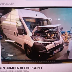 Jumper 3 l3h2 hdi 180 cv 07/2024 accidenté