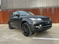 Range rover sport hse sdv6 / gris foncé / jantes noires / cuir intégral / sièges électriques & chauffants av/ar / gps / bluetooth / finition bois / boîte auto / led