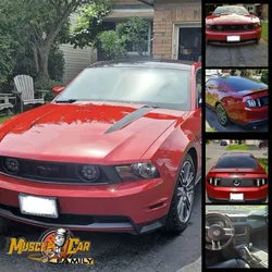 Très belle FORD MUSTANG GT Coupé de 2010 - V8 - 4,6L - BM - 61 500 KMS - ROUGE CANDY