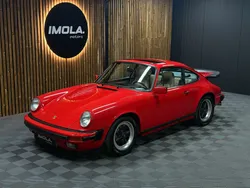 Porsche 911 Carrera 3,2L 231ch (Type G ) / Rouge Indien / Toit ouvrant / Echappement sport / Aileron turbo