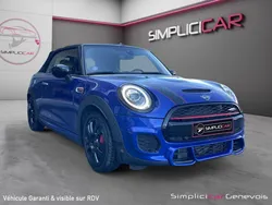 MINI Cooper cabriolet JCW 231ch HUD Caméra GPS Cuir Alcantara Garantie 12 mois