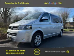VOLKSWAGEN Multivan T5 VI 2.0 TDI 180 Comfortline Long 4Motion DSG7 - Attelage - Sièges chauffants - Régulateur de vitesse - Caméra de recul - Aide parking av & ar - Historique et entretien rigoureux