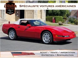 Chevrolet corvette c4 cabriolet 5.7 rouge