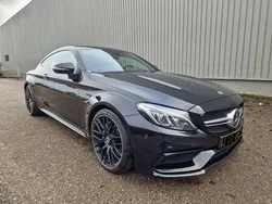 MERCEDES C63 AMG coupé C205, 476ch, 4.0 V8 biturbo, full black, 12/2017, 28000km, speedshift 7G MCT, carnet complet