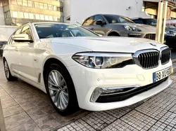 BMW 520 D LINE LUXURY AUTO NACIONAL 1 ÚNICO DONO 190 CV