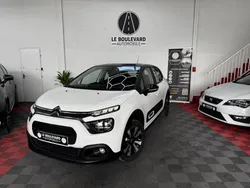 Citroen c3 (121 euros/mois) 1.2 83cv shine 1ere main carplay radar de recul
