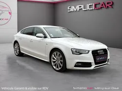 AUDI A5 (2) SPORTBACK 2.0 TDI 190 S LINE QUATTRO S TRONIC 190Ch Garantie 12 mois TRÉS BON ÉTAT SUIVI AUDI