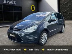 Ford S-Max 2.2 Tdci 200 ch Titanium 5pl /Sièges Élec Chauffants/Ventilés Cuir/Radars/GPS