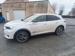 Vends DS7 CROSSBACK RIVOLI de décembre 2019 blanc nacré - 4 pneus neufs - attelage - intérieur cuir noir - 91500km - Essence 225cv - prix 20 000