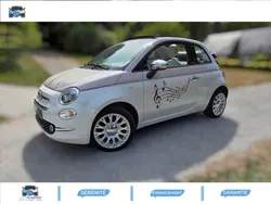 FIAT 500 Cabriolet 1.2i 69ch Anniversario - Garantie 24 mois - A partir de 200e/mois