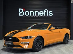 FORD MUSTANG Convertible 5.0 V8 450Ch BVM Phase 2, CAM | CARPLAY | REGULATEUR, 42 700Km, 1ERE M..