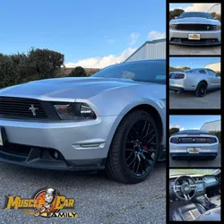 Très belle FORD MUSTANG GT Coupé de 2012 - V8 - 5,0L - BM - 88 135 KMS - Gris Silver