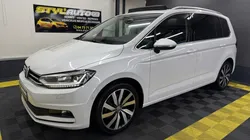Volkswagen Touran 2.0 TDI 150 DSG7 Highline BlueMotion 7 Places / Webasto Attelage TO Blanc nacré...