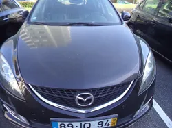 Mazda 6 eleganc  estofos  em  pele