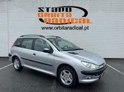 Peugeot 206 1.1 Black & Silver