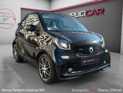 SMART FORTWO CABRIO 0.9 109 ch SS BA6 Brabus Xclusive cabriolet enceinte JBL entretien Mercedes GARANTIE 12 MOIS