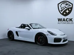 Porsche BOXSTER 981 SPYDER 3.8L 375 CV / FAIBLE KILOMÉTRAGE / FULL CUIR / SIÈGES SPORT PLUS ADAPTATIFS