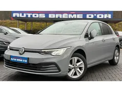 VOLKSWAGEN GOLF 8 289/mois GARANTIE 6 ANS e TSI 110ch DSG7 SCR 1st CAMERA Éclairage d'ambiance FullLED GPS AppleCarPlay Android COCKPIT 1ère MAIN Origine française Aucun frais à prévoir