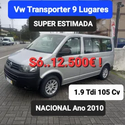 VW Transporter 1.9 Tdi de 9 LUGARES