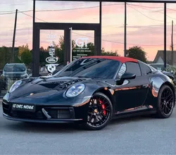 PORSCHE 911 Targa 4 GTS type 992/carnet Porsche/1ere main/sportcrono/burmester/pdl+ teintes/sièges ventilés/ sièges chauffants/camera 360/volant GT design/pack sport design