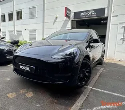 Tesla Model-y LONGE Range AWD 514 cv - TOIT PANORAMIQUE - CAMERA 360 - AUTOPILOT - NOIR UNI