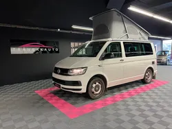 VOLKSWAGEN CALIFORNIA 2.0 TDI 150 CV DSG7 Coast + 4 COUCHAGES + DOUCHETTE + FRIGO + PLAQUE À GAZ + ÉVIER + CLIMATISATION
