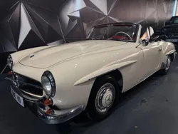 Mercedes Benz 190 SL W121 Cabriolet BVM5 Cuir Rouge White Grey Collection 1960 B2 BII