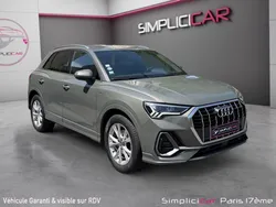 AUDI Q3 Q3 35 TFSI 150 ch S tronic 7 S line garantie 12 mois détecteurs d'angle mort caméra de recul