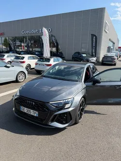 Audi RS3 Sportback Quattro 2.5L TFSI 400 ch/ Freins Céramiques / Gris DAYTONA / FRANCAISE 1ER MAIN/FULL