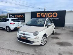 Fiat 500 cabriolet 1.2 70 60eme n104/560 / carplay / radar ar