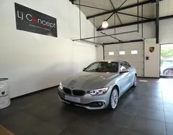 BMW Série 4 (F33) Cabriolet 435i Xdrive 306 ch Luxury Individual BVA8 - Suivi Complet BMW - HUD - Surround View - Tuner DAB - Caméra - Chauffe nuque - Harman/Kardon